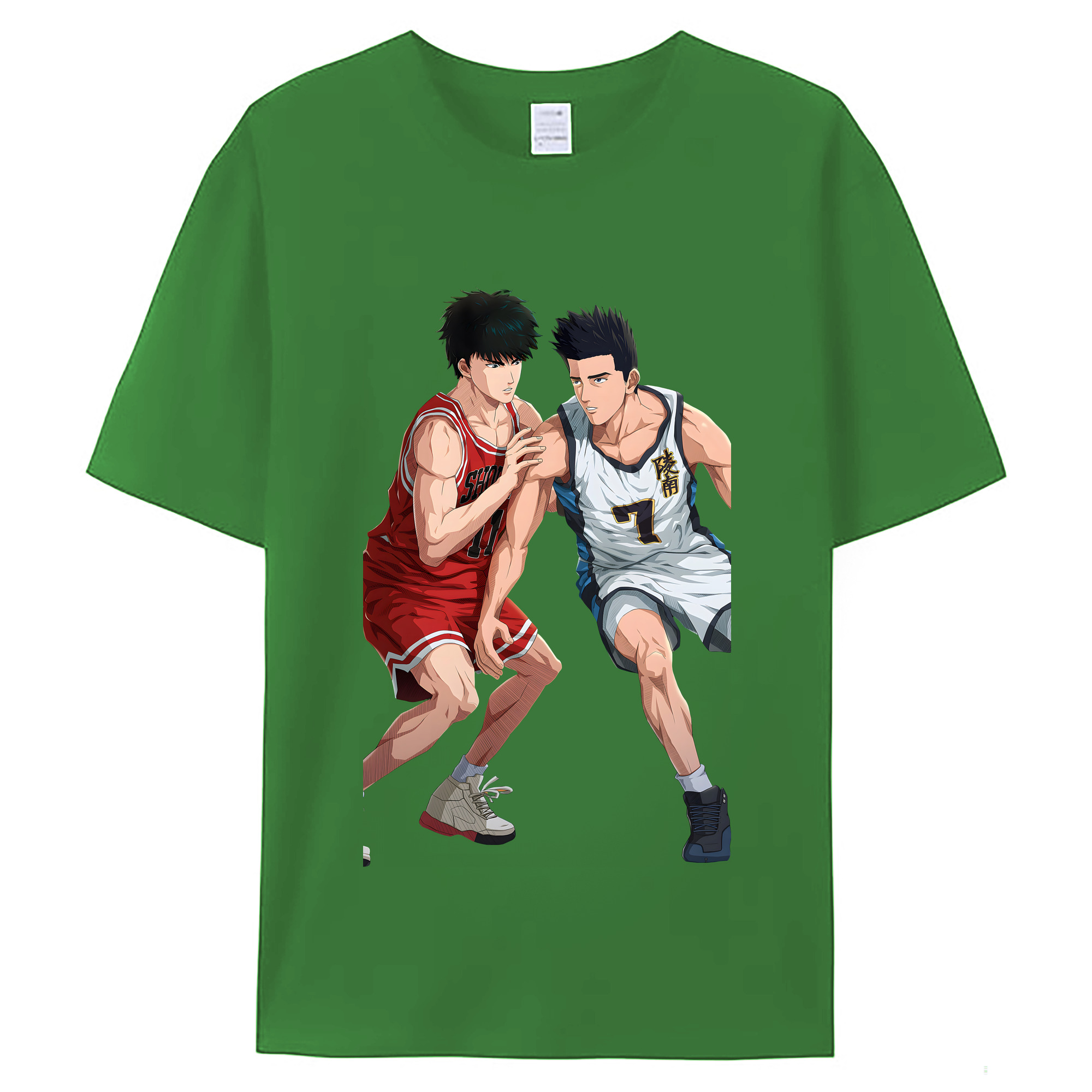 （画像用） SLAM DUNK／スラムダンク レディースカジュアルプリントTシャツ（綿100％）